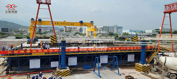 Hangzhou-Quzhou Railway China Railway Biro Kelima Jiande girder yard 40 meter box girder